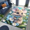 1pc Anime Cartoon Mouse Chair Mat - Non-Slip Office Rug for Desk, Home Decor, Living Room, Bedroom, Game Room - Festive Gift, Universal Seasonal Use.H