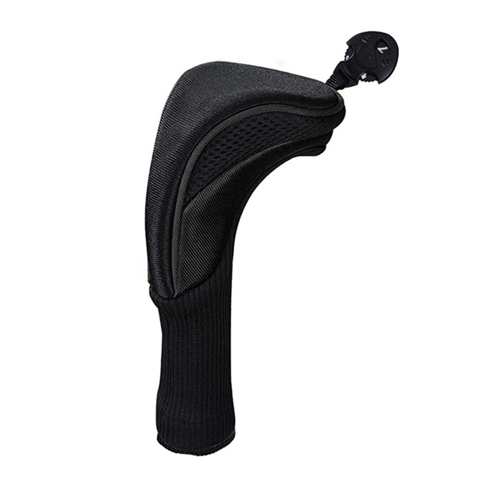 

Чехол для паттера для гольфа Защитная накладка для паттера для гольфа Головной чехол для паттера-молотка для гольфа Головной чехол для гольфа Защитники для клюшек для гольфа S чёрный