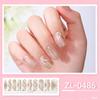 1 Sheet Nail Stickers Nail Strips Self-Adhesive DIY Nail Art Perfect for Nail Enthusiasts and Professional Manicurists