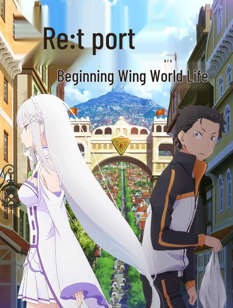 Re:Zero Natsuki Subaru Cosplay Hoodie Set