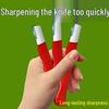 Household Knife & Scissors Sharpener – Quick Sharpening Stone for Kitchen and Garden Tools