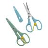 Children's Stainless Steel Scissors with Sleeve – Student and Baby Food Safe, Small Stationery Scissors
