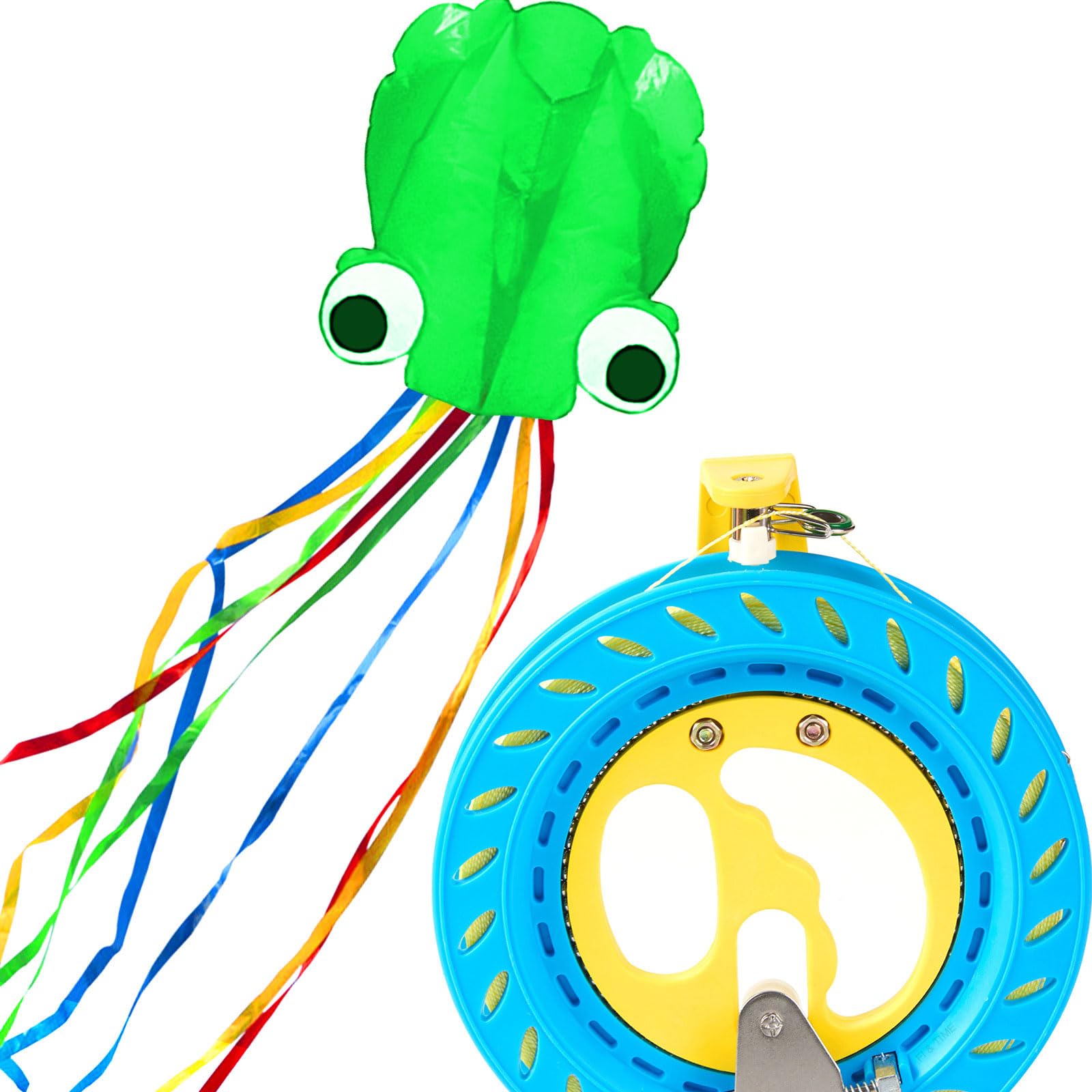 

Кайт Осьминог Кайт 4м Набор лееров Запуск кайта для начинающих Легкий и прочный Легко запускать Спортивный кайт Леер для кайта Сборка не требуется + Дети, оранжевый