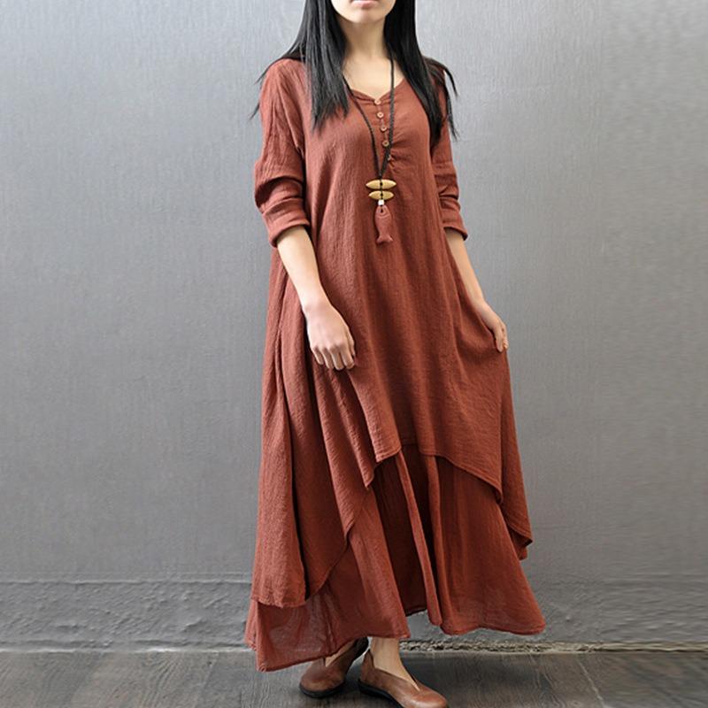 Two Long Dresses for The Spring Break
