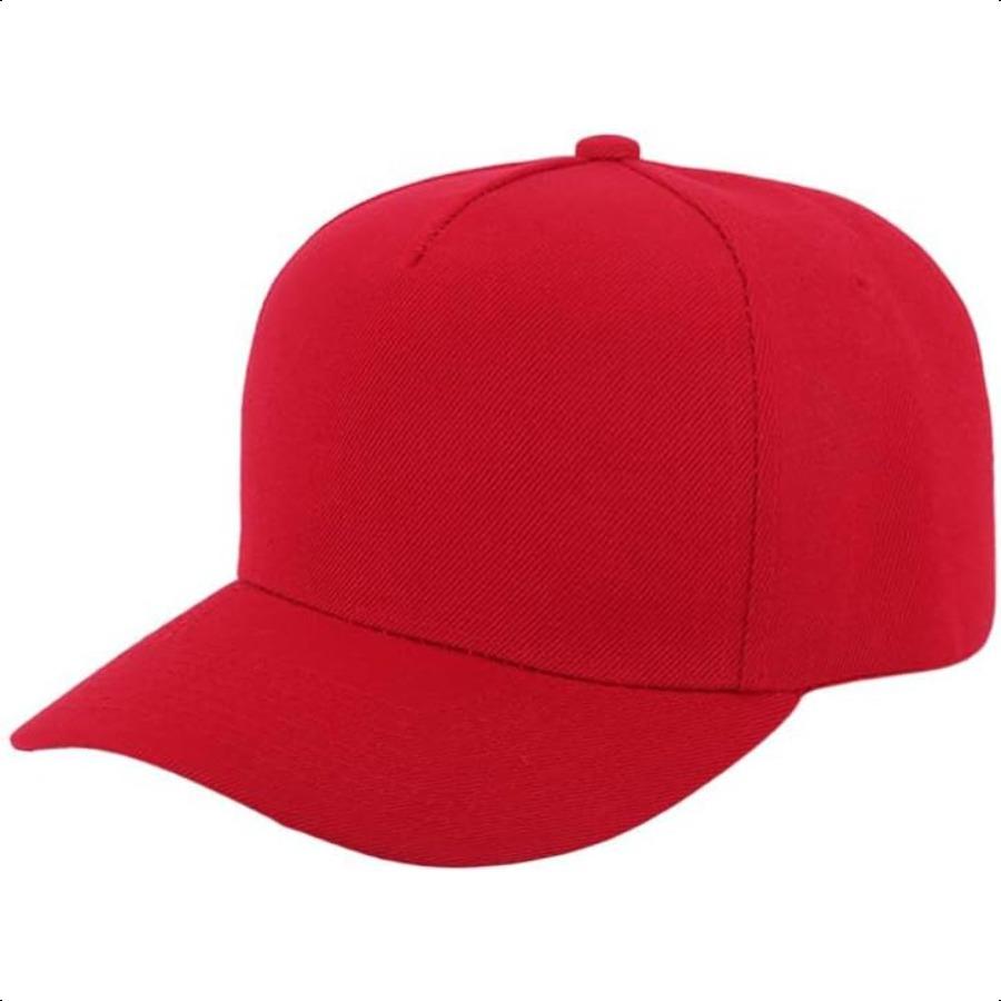ZH 12 PC 5 Panel Baseball caps Bulk Baseball caps Customizable DIY Design Wholesale Caps OneSizeFitsAll
