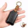 Handmade Genuine Leather Car Key Case for Mitsubishi Pajero/Outlander