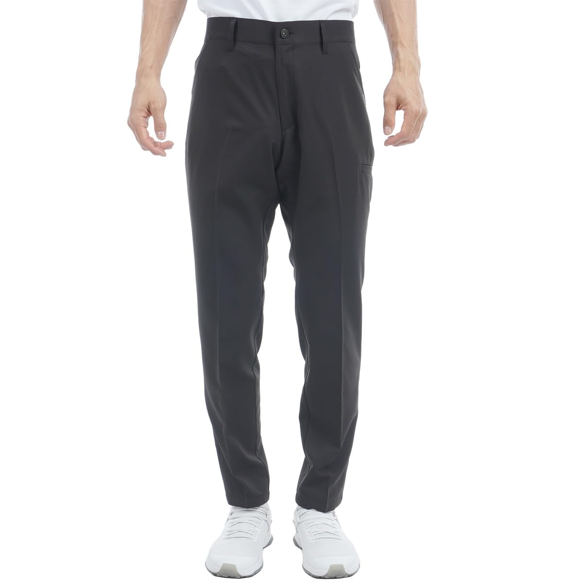 Мужские широкие зауженные брюки для гольфа Admiral Golf, Черные, ADMA537