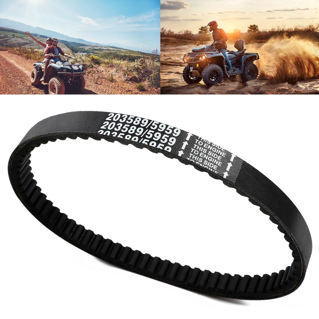 Antriebsriemen für Go-Kart-Mopeds und ATVs. Hochleistungsfähiger, robuster Ersatz, kompatibel mit Manco 5959 203589 5-7 PS-Motor.