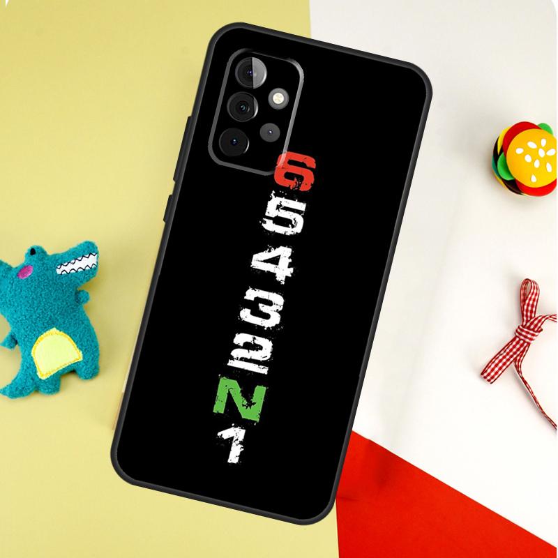 Motorcycle Gear For Samsung Galaxy A22 A32 A52 A54 A34 A14 A55 A35 A15 A53 A33 A13 A05 A06 A16 Phone Case