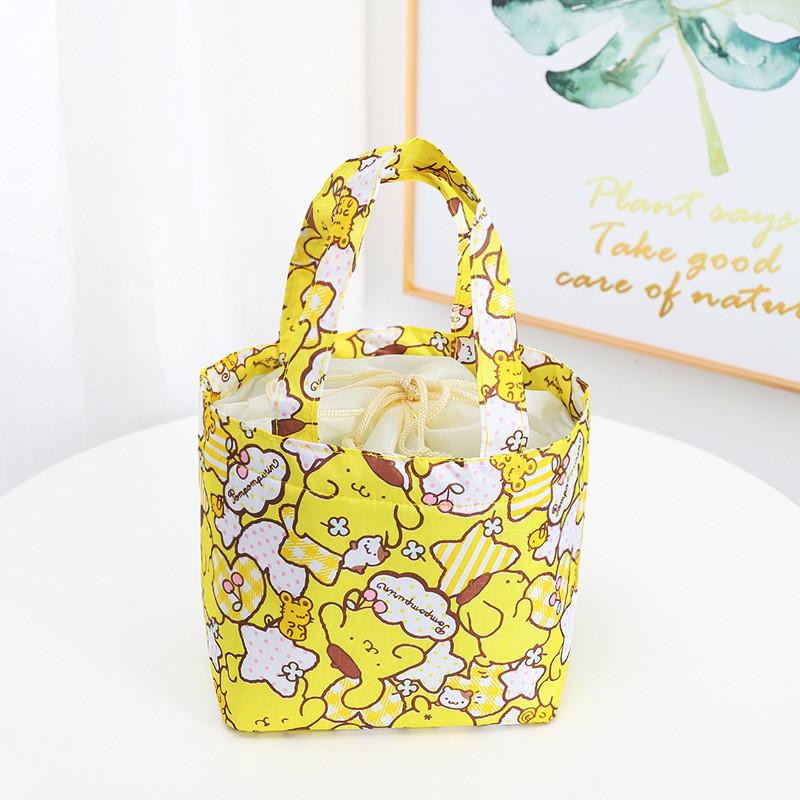 Bag Insulated Lunch With Drawstring For Outings And Picnics