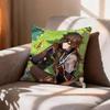 Geo AArchon ZZhongli Genshin Pillow Case Pattern Printed Pillowcase For Living Room Sofa Cushion Cover