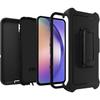 DEFENDER Case Compatible with SAMSUNG GALAXY A54 5G Screenless Case with Port Protection and Belt Clip Black