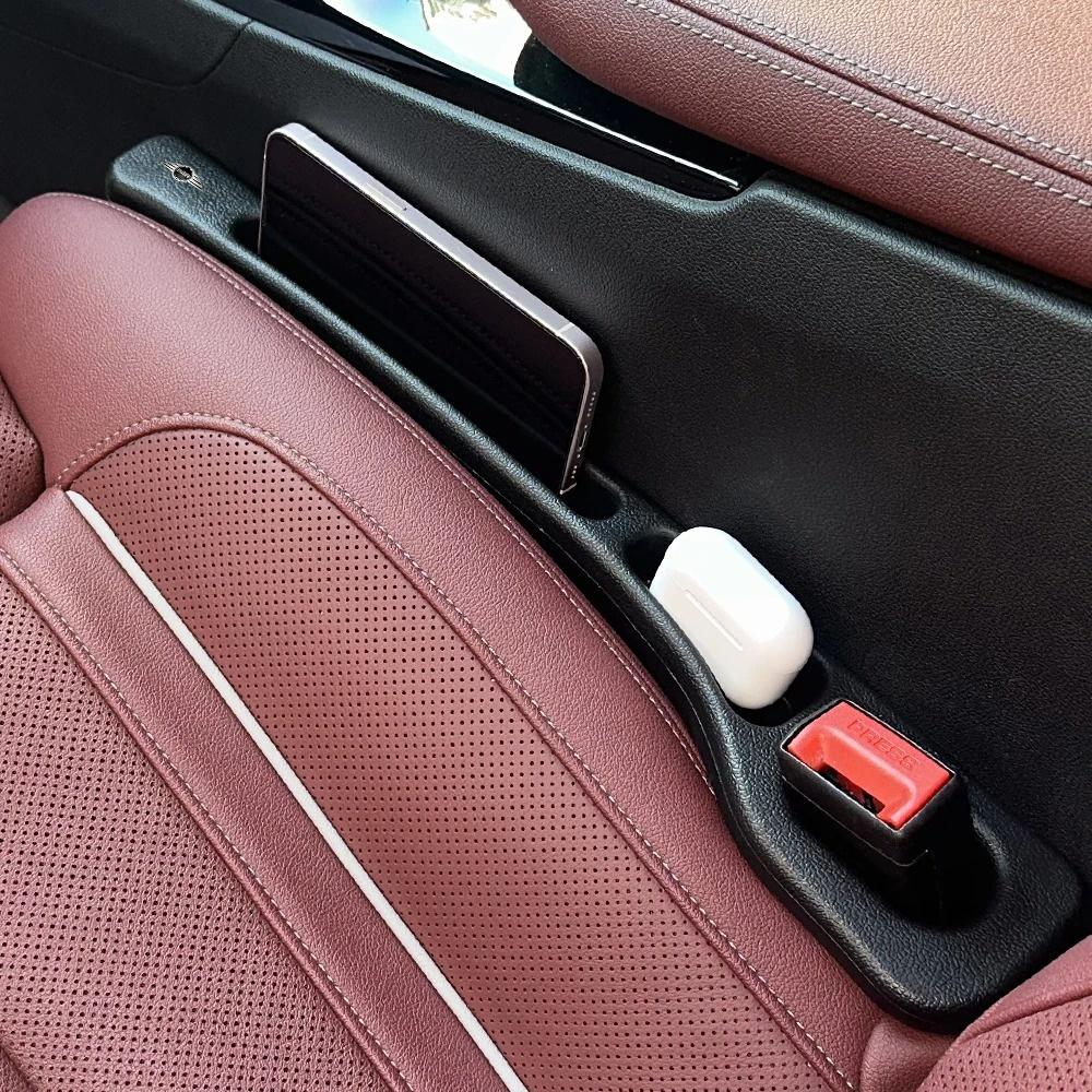 2pcs Car Seat Gap Filler Strips Car Storage Organizer For BMW MINI JCW CLUBMAN COUNTRYMAN CLUBVAN VAN Vision Urbanaut COUPE Car Interior Accessories