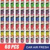 1/60/90/120PCS  Car air freshener smell car perfume for car interior accessories air freshener customization