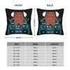 Domo Kun DJ Domo Pillowcase Polyester Cushion Cover Decorative  Pillow Case Cover Home Dropshipping 18'
