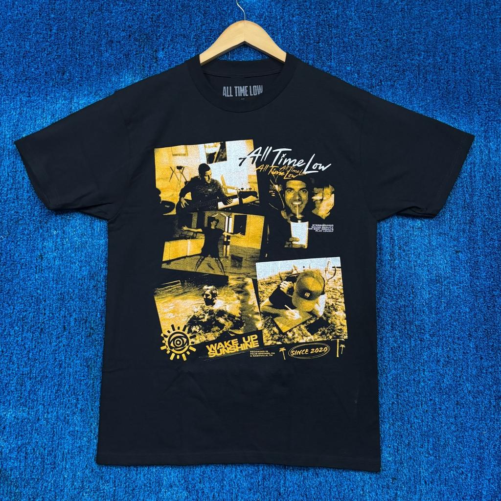 All Time Low Wake Up Sunshine Album Tour Art Collage Tee M Unisex T-Shirt