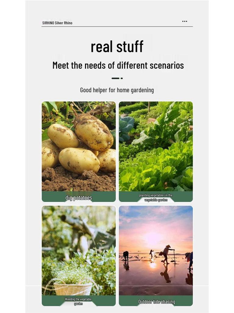 Manganese Steel Hoe: Traditional Agricultural Tool for Planting, Weeding, and Shoveling.