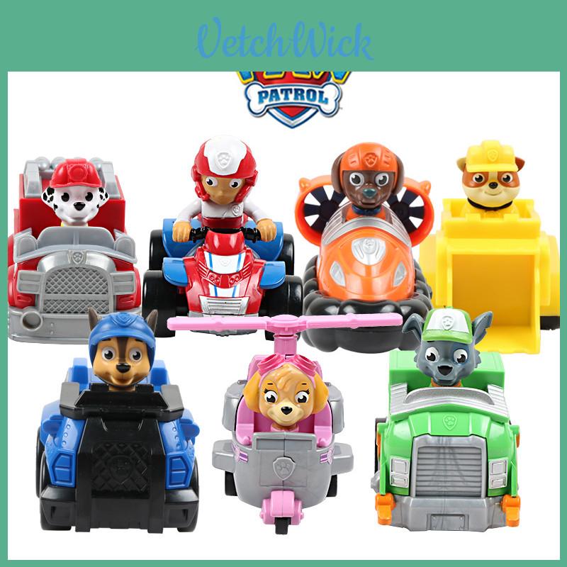 Authentic Paw Patrol Vehicles Set For Kids With Pull Back Action Perfect For Collections
