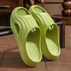 Women's Thick Sole Non-Slip EVA Slippers - Poop Design, Air Cushion Comfort for Couples, Summer Indoor Use.