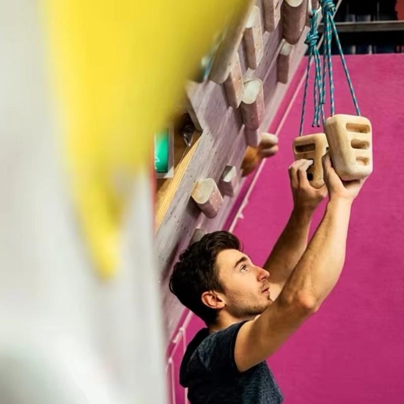 Tavola di Allenamento per Dita in Legno Hangboard Hangboard Fatti a Mano per Arrampicatori