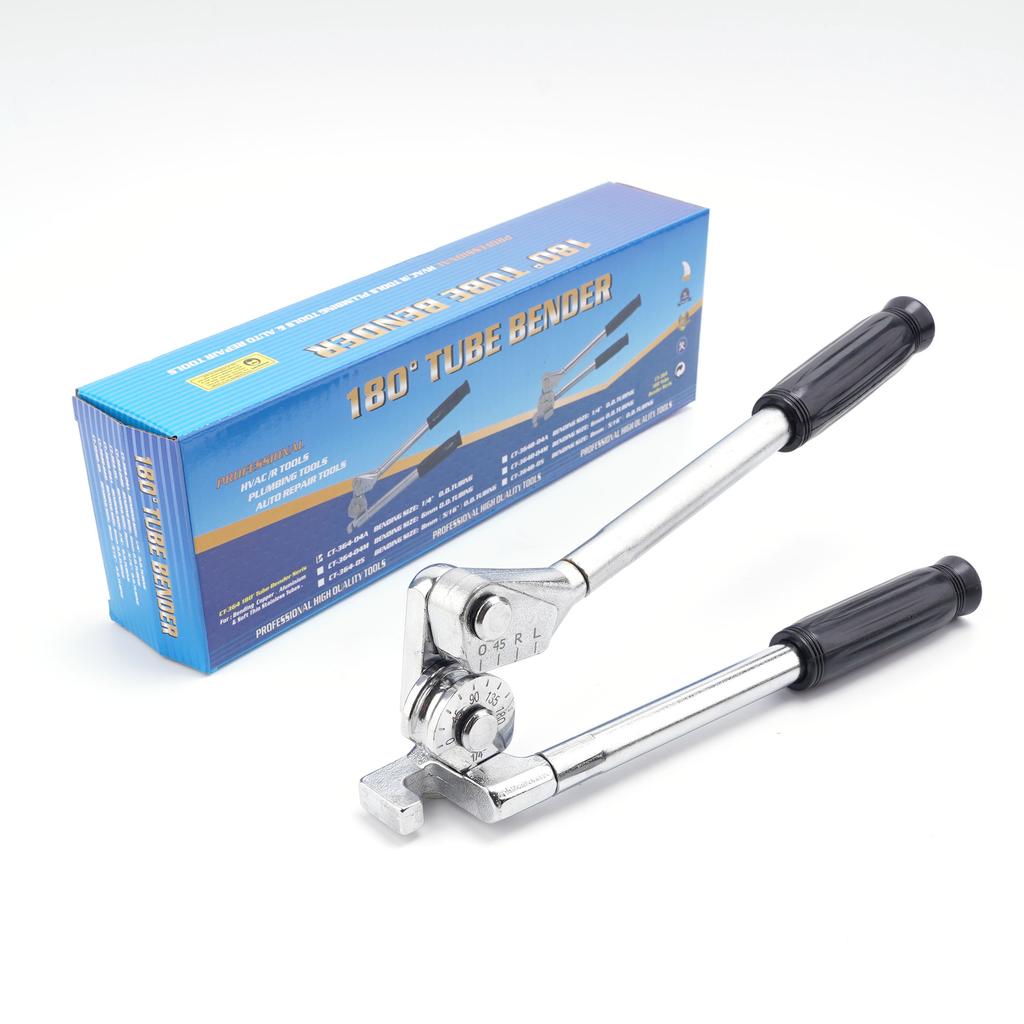 Manual Tube Bender 3 Groove Copper Pipe Air Conditioner Bending Tool