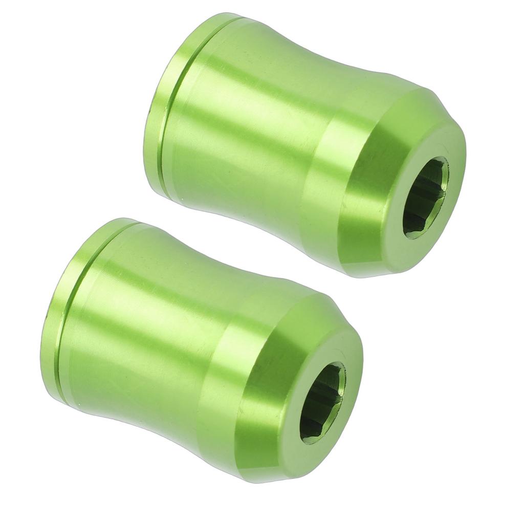 2 Pezzi Anelli Magnetici Portavite con Attacco Esagonale da 6,35mm Magnetizzatore per Punte da Avvitatore Lega di Alluminio ad Alta Durezza Verde