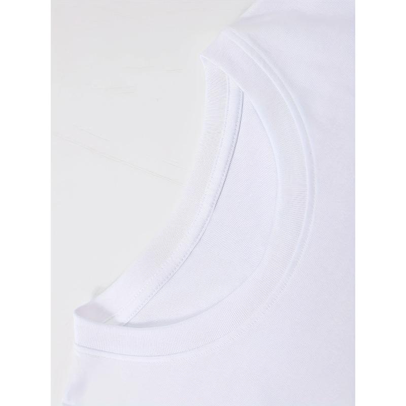 European sizes  Design Street Trending Style Casual Tee Men'S  Round Neck Short Sleeves T-shirt