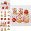 2022 Cny Chinese New Year Home Decorative Tiger Figurines With Creative Resin Design