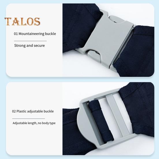 Baby Sling Carrier Great Load Bearing Secure Lock Wide Strap Less Pressure On Shoulder Labor-saving Hollow Mesh Fabric Outdoor Walking 0-36 Months