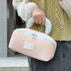 Large Capacity Nylon Organizer With Waterproof Design For Beauty And Travel Use