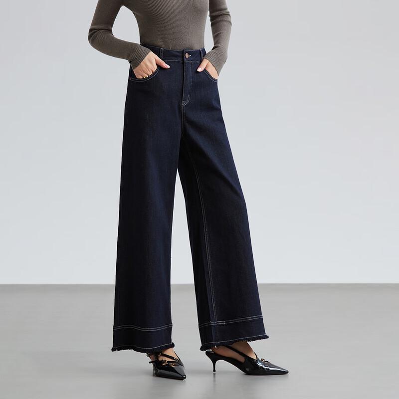 FivePlus Women's Straight-Leg Wide-Leg Jeans