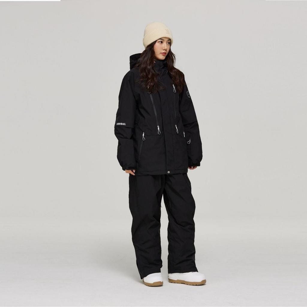 Ski Suit for Women Outdoor Winter Warm Snowboarding Suit Waterproof Windproof Skiing Jackets and Pants Set Women's Breathable Insulated Snow Suit