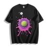Tennis Ball Pink Purple Graffiti Splash T-Shirt
