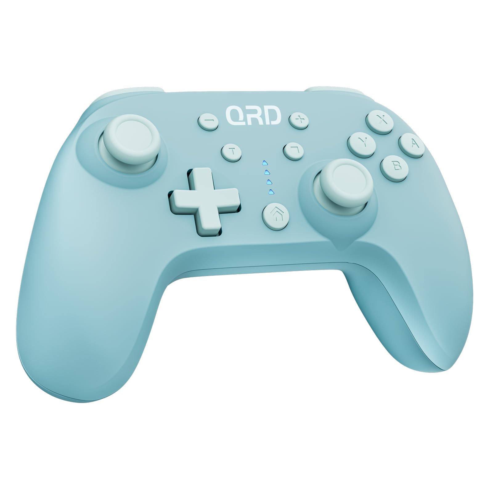

QRD Junior E5 Switch Controller with Function and Back Compatible with Switch Includes Japanese Instruction Blue Gamepad, Auto-Fire Buttons, 2/Switch синий