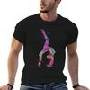 Gymnastics Girl Watercolor Gymnastics Teen Gift Gymnastics Wall Art TShirt Man T Shirt Graphic TShirt