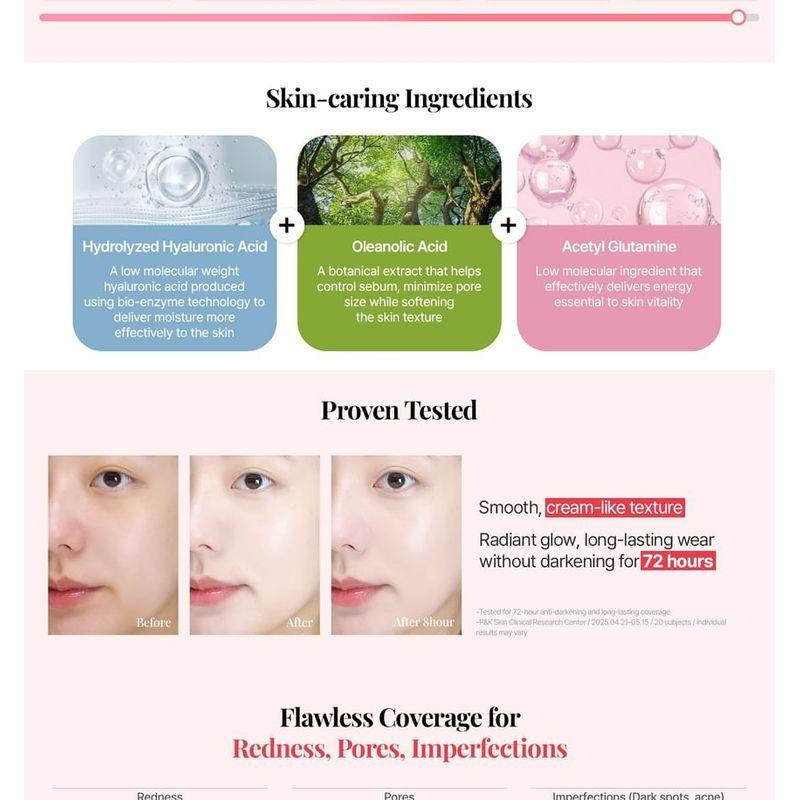 Hanskin - Code-On D.D Cream Foundation - 6 Colors