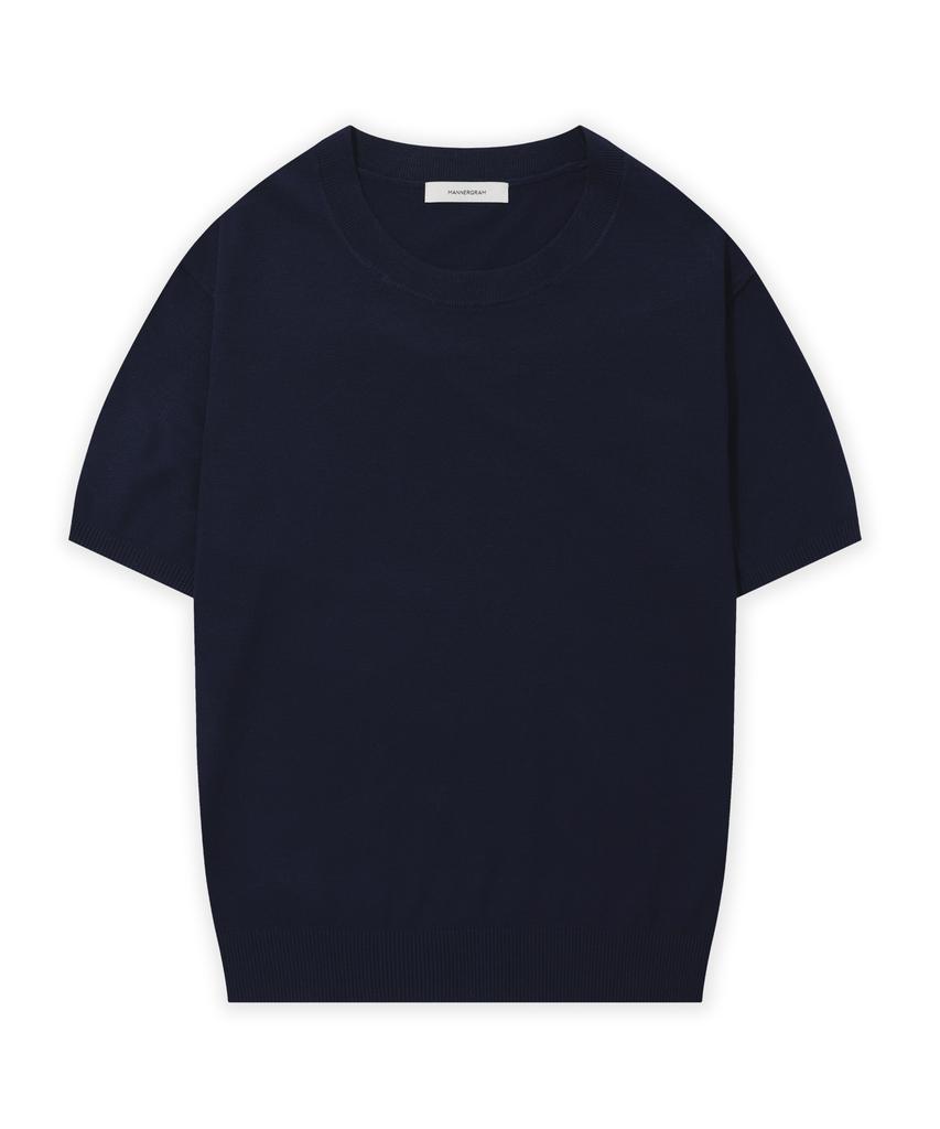 MANNERGRAM Technova Solis Round Short Sleeve Knit - 6 Colors (Type B)