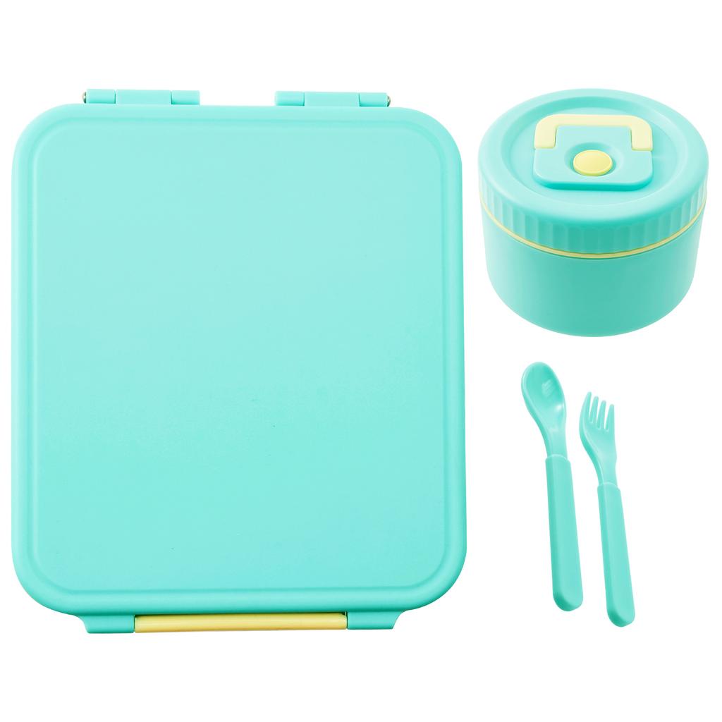 1700ml Lunch Box Microwavable Bento Box Tritan Interlayer Leakproof Storage Box Hermetic Containers Students Adults School