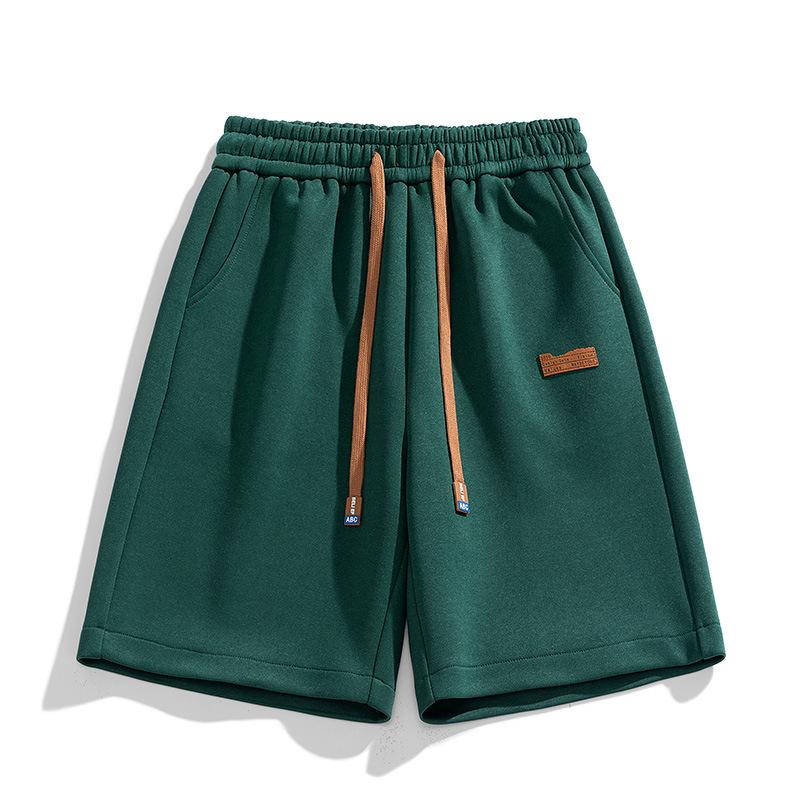 Sommer Dünne Herren Freizeithose Bambus Fünfviertelhose Langbeinige Hose Hohe Taille Hose