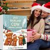 Christmas Blind Box Highland Cattle Series Acrylic Holiday Decorations For Festive Tree Ornaments And Gifts