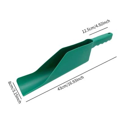 Gutter Scoop with Handle Garden Tool for Fallen Leaves Cleaning Villa Garden