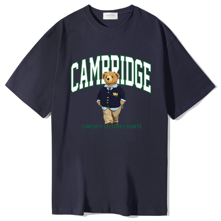Yda Cambridge Teddy Bear Short Sleeve T-Shirt Navy Navy/M