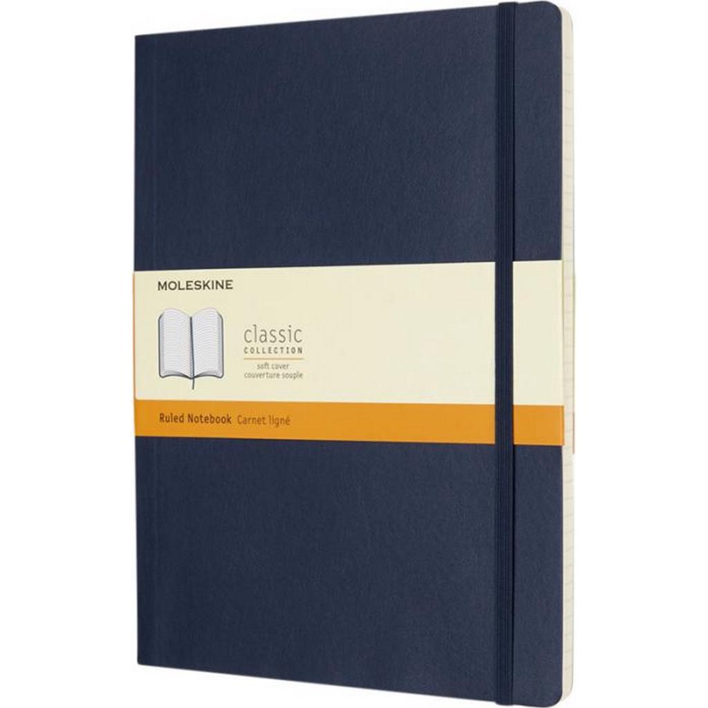 Moleskine Classic XL Soft Cover Ruled Notebook