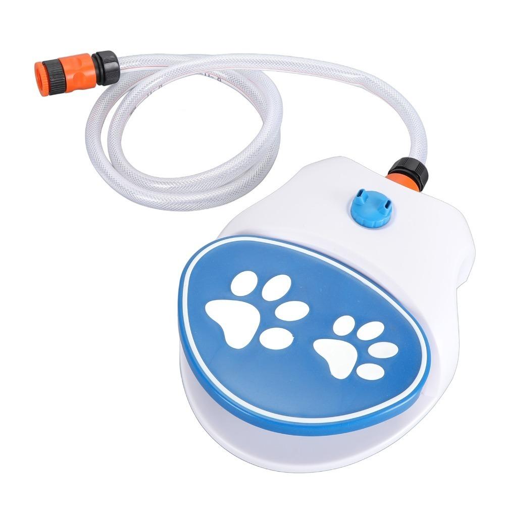 

Step On Pet Water Dispenser Detachable Hose Auto Pet Feeder Hygienic Pedal Water Bowl Summer Use Pet Water Fountain