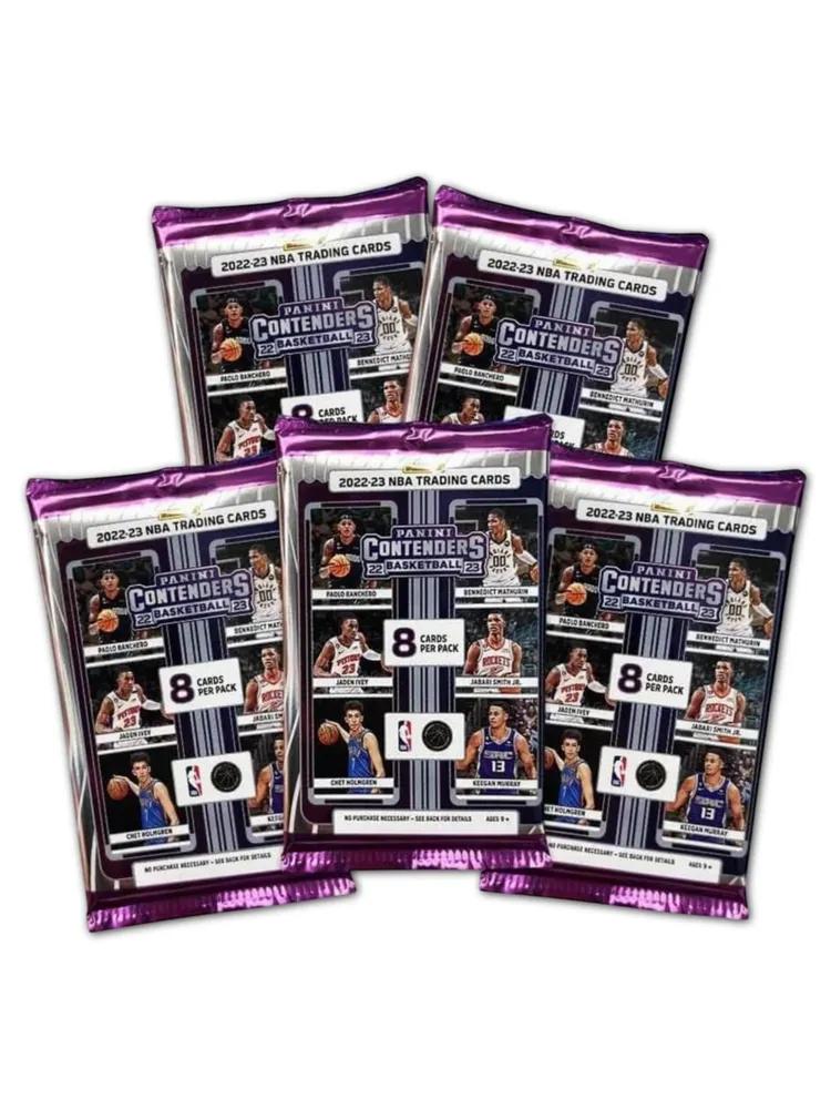 Panini / Boxing basketball cards NBA collection Contenders NBA Basketball Blaster Box / 5 bags of collectible cards with basketball players for pan