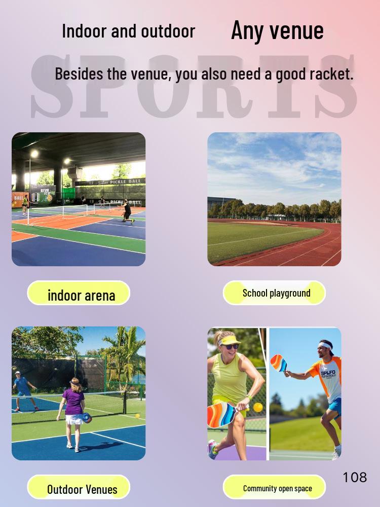 5th Gen Carbon Fiber Kevlar Pickleball Paddle Set for Professional Competition