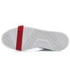 Li Ning Wave Coverage Thermal Slip Resistant Mid top Skateboard Shoes Women's White Red AGCQ238-1