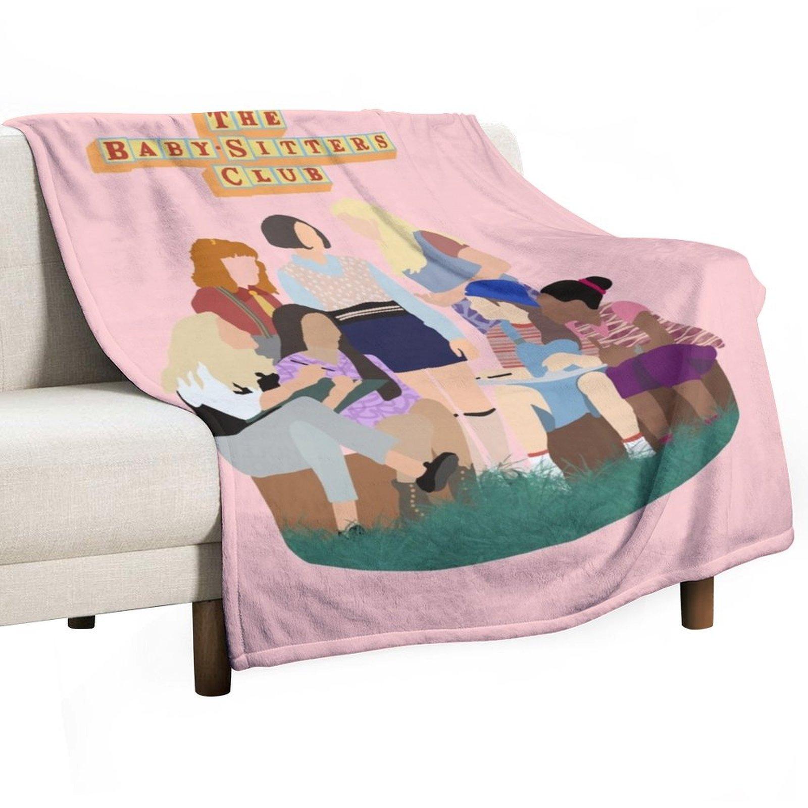 Клуб нянек Плед-покрывало Тонкое Покрывало на диван Очень большие пледы 30x40in