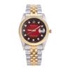 Fashion Reginald Top Brand Watch Man New Quartz Clock Gold Stainless Steel Men's Business Watch Date Analog Display Watches