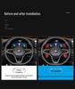 Steering Wheel Shift Paddles Trim for Golf 7 GTI/R Line, Tayron, Sagitar, Magotan, and Lamando